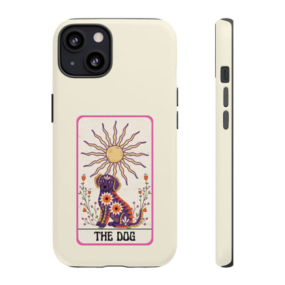 The Dog Tarot Card Phone Case