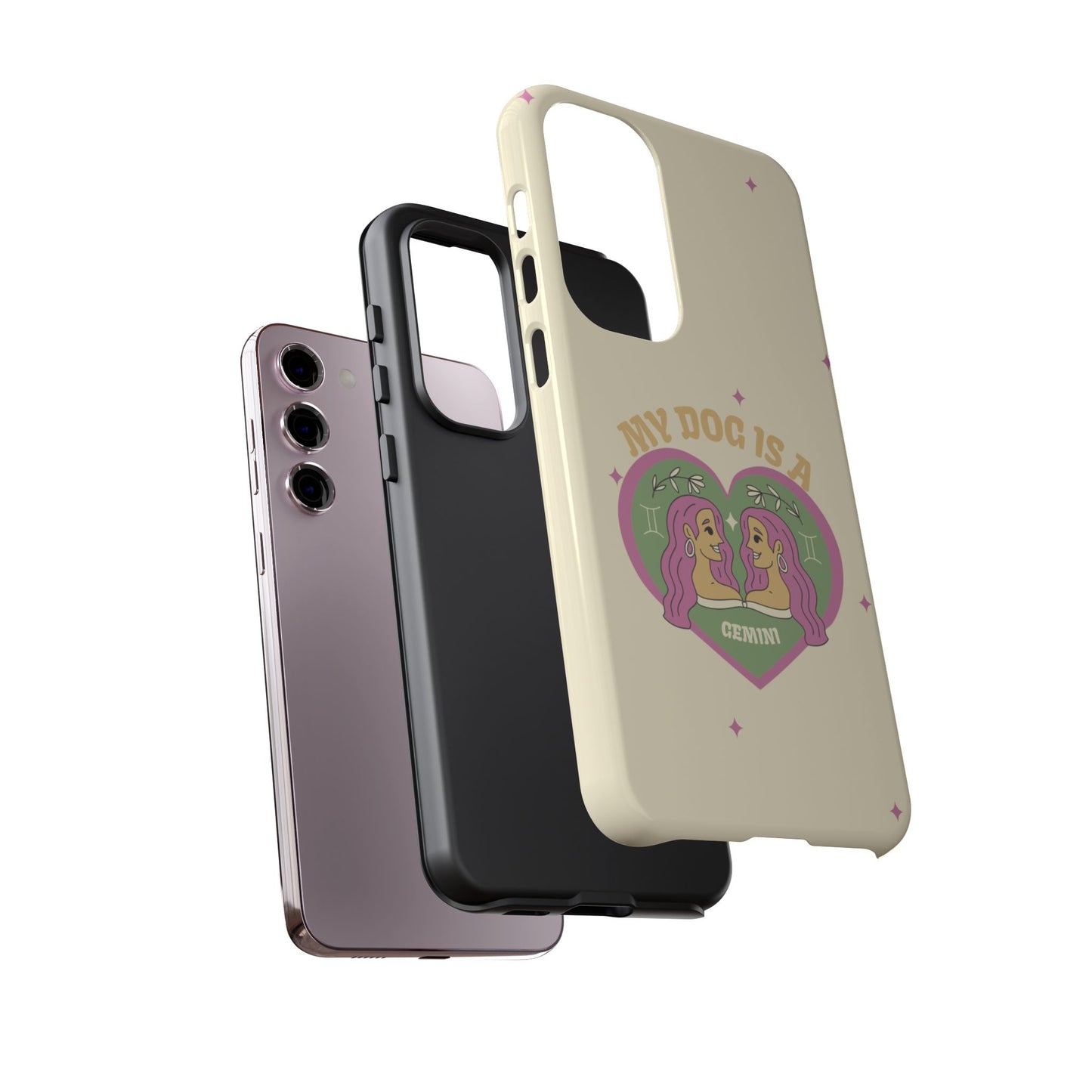 My Dog is a Gemini Phone Case
