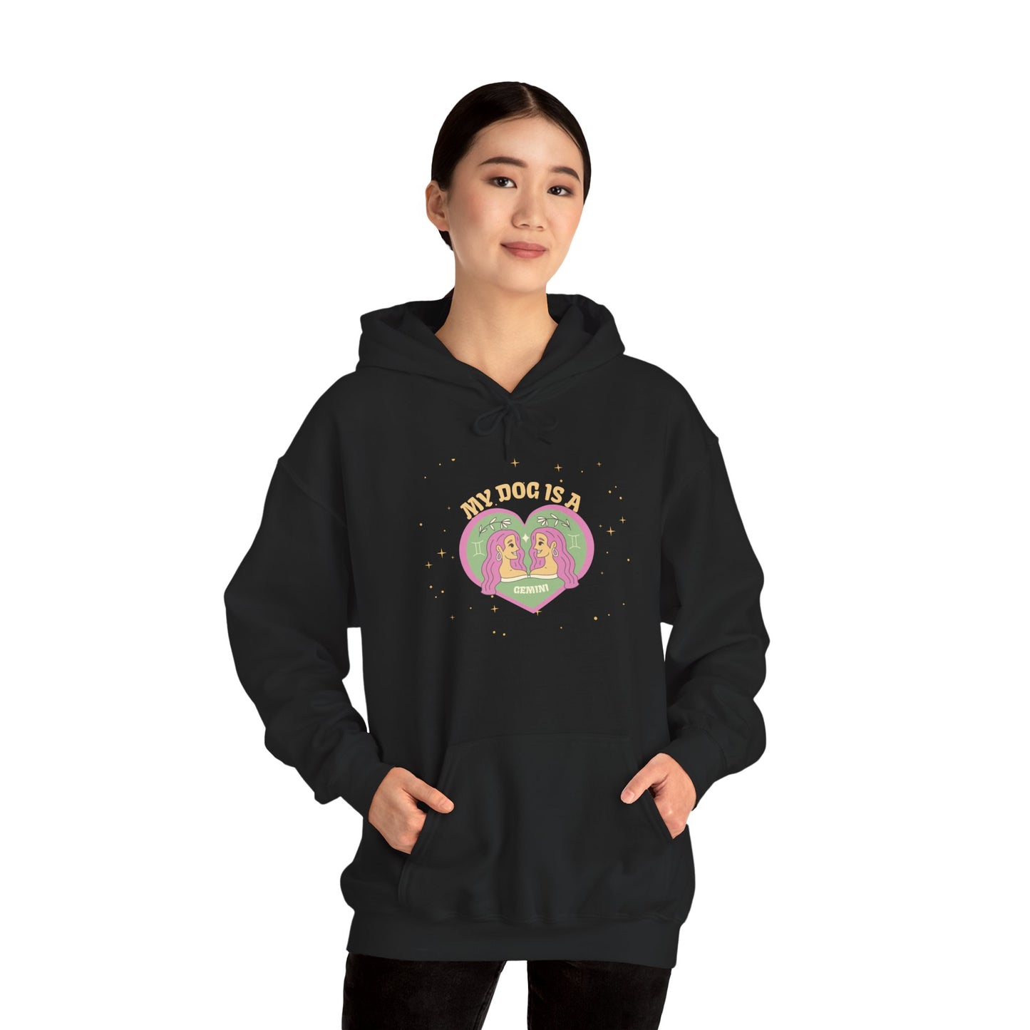 My Dog is a Gemini Hoodie