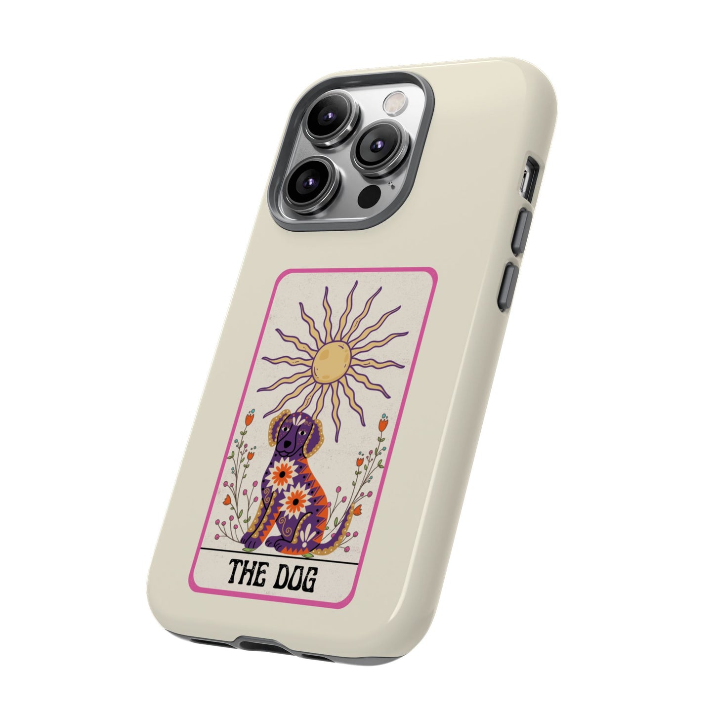 The Dog Tarot Card Phone Case
