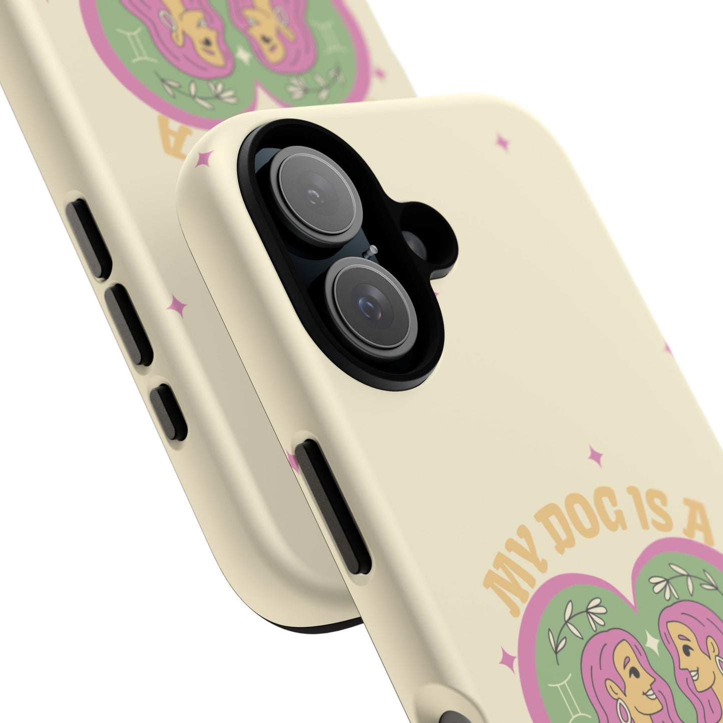 My Dog is a Gemini Phone Case