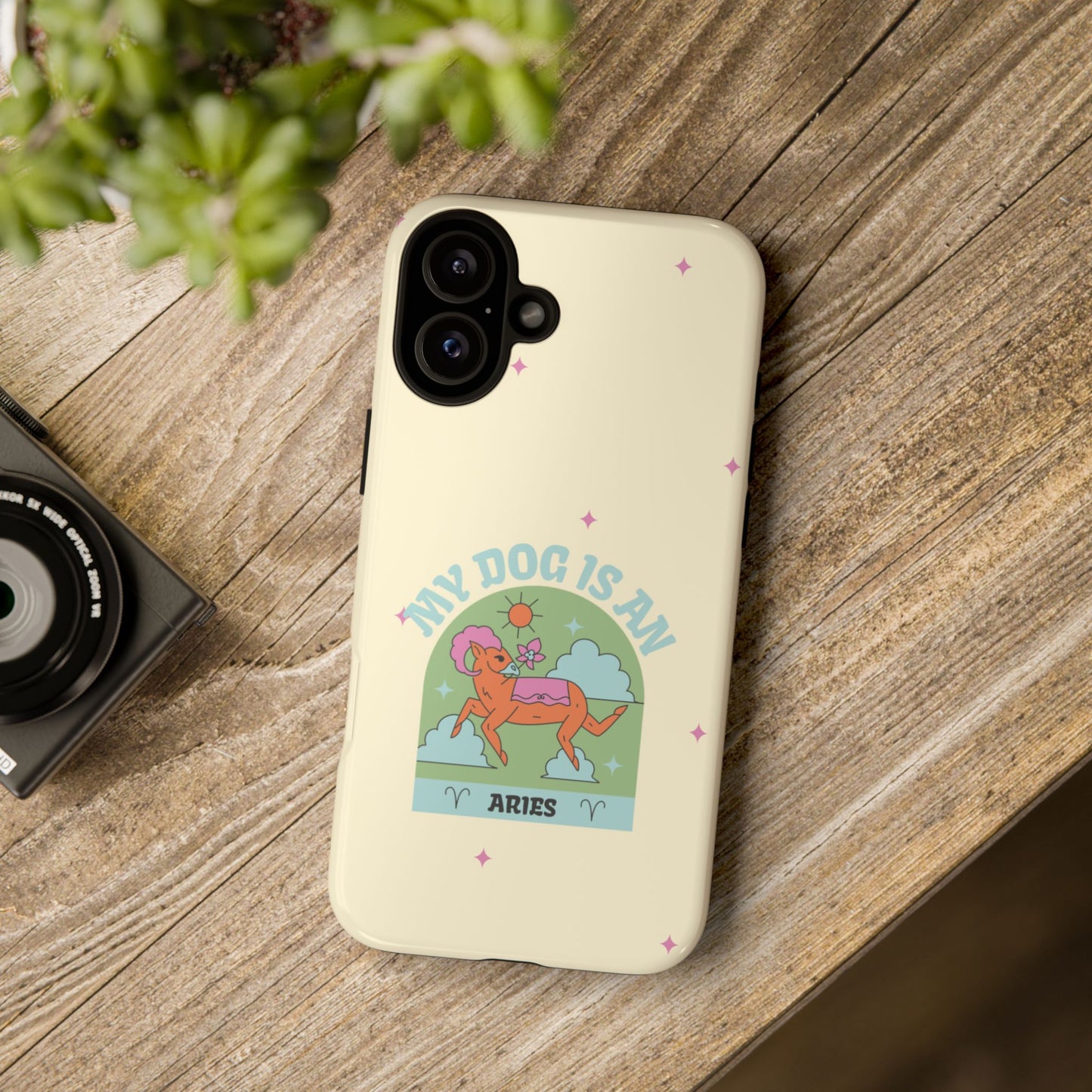 My Dog is an Aries Phone Case