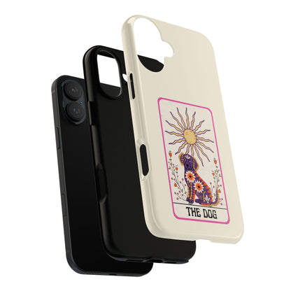 The Dog Tarot Card Phone Case