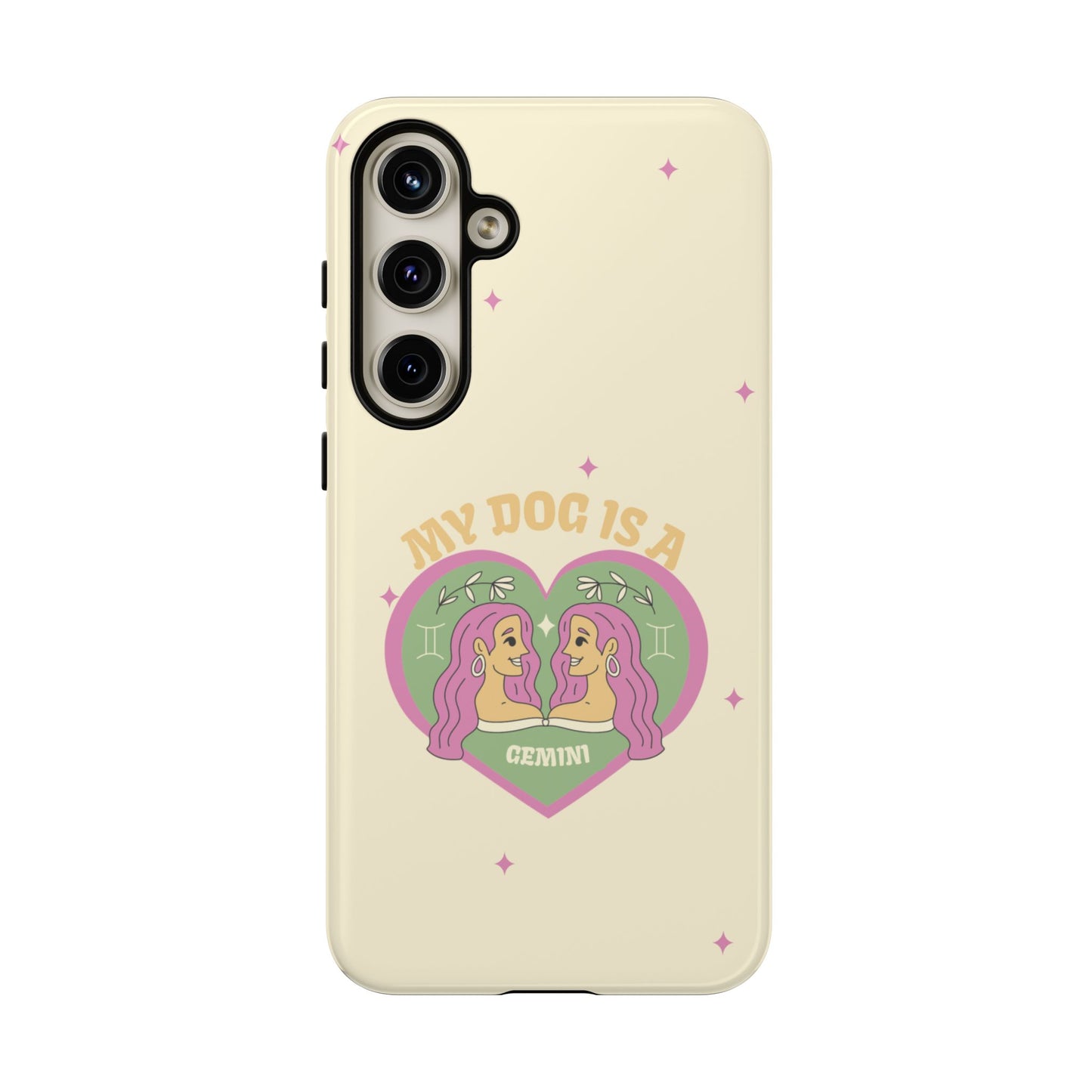 My Dog is a Gemini Phone Case