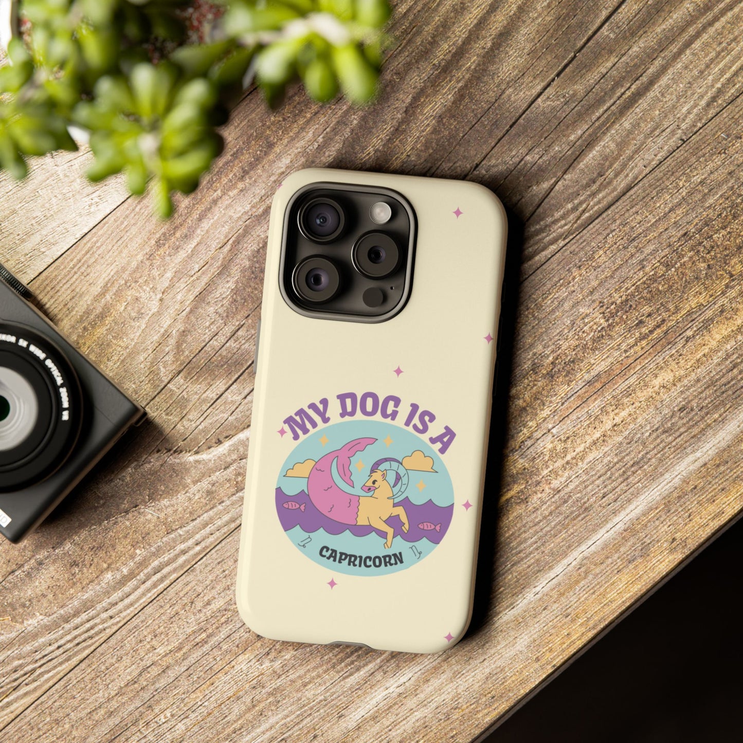 My Dog is a Capricorn Phone Case