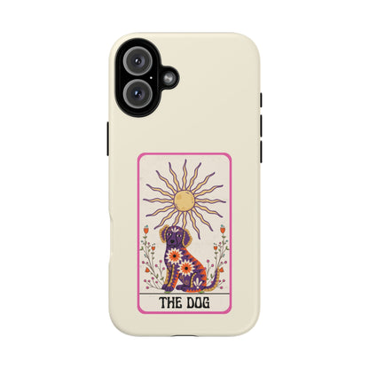 The Dog Tarot Card Phone Case