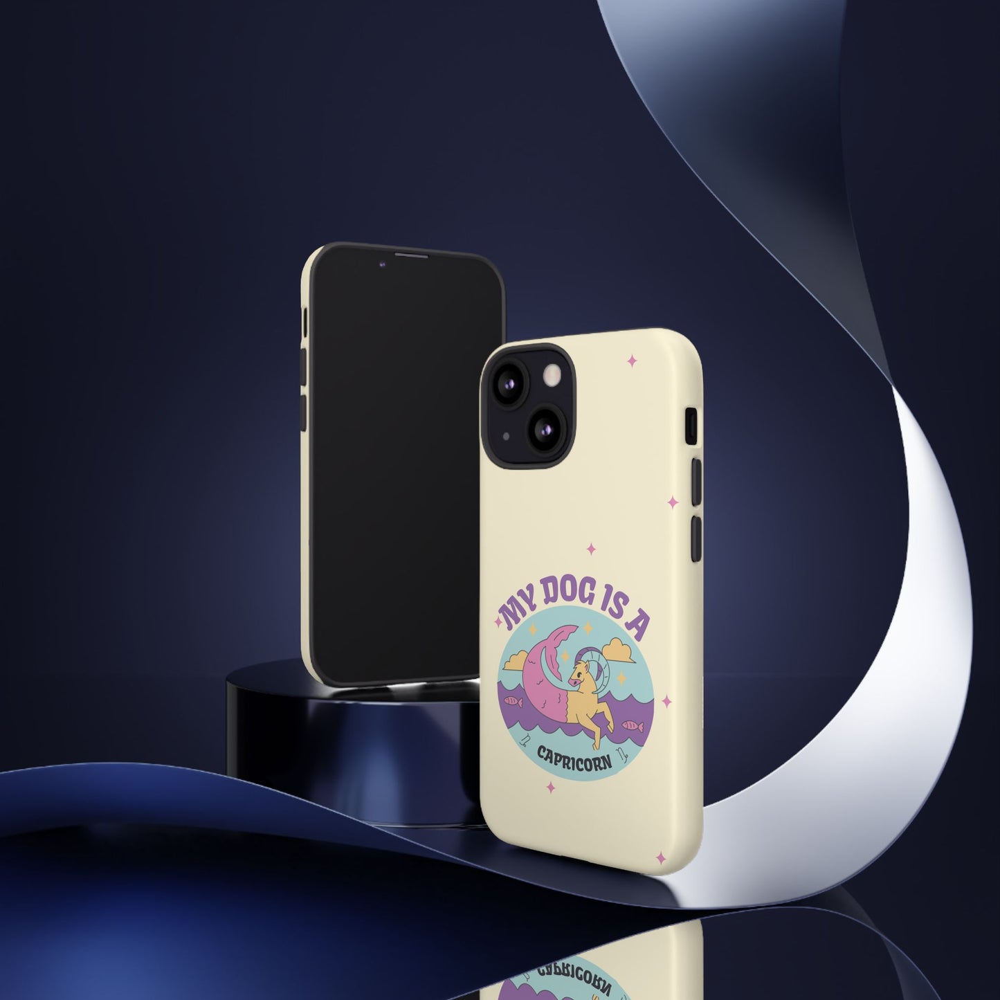 My Dog is a Capricorn Phone Case