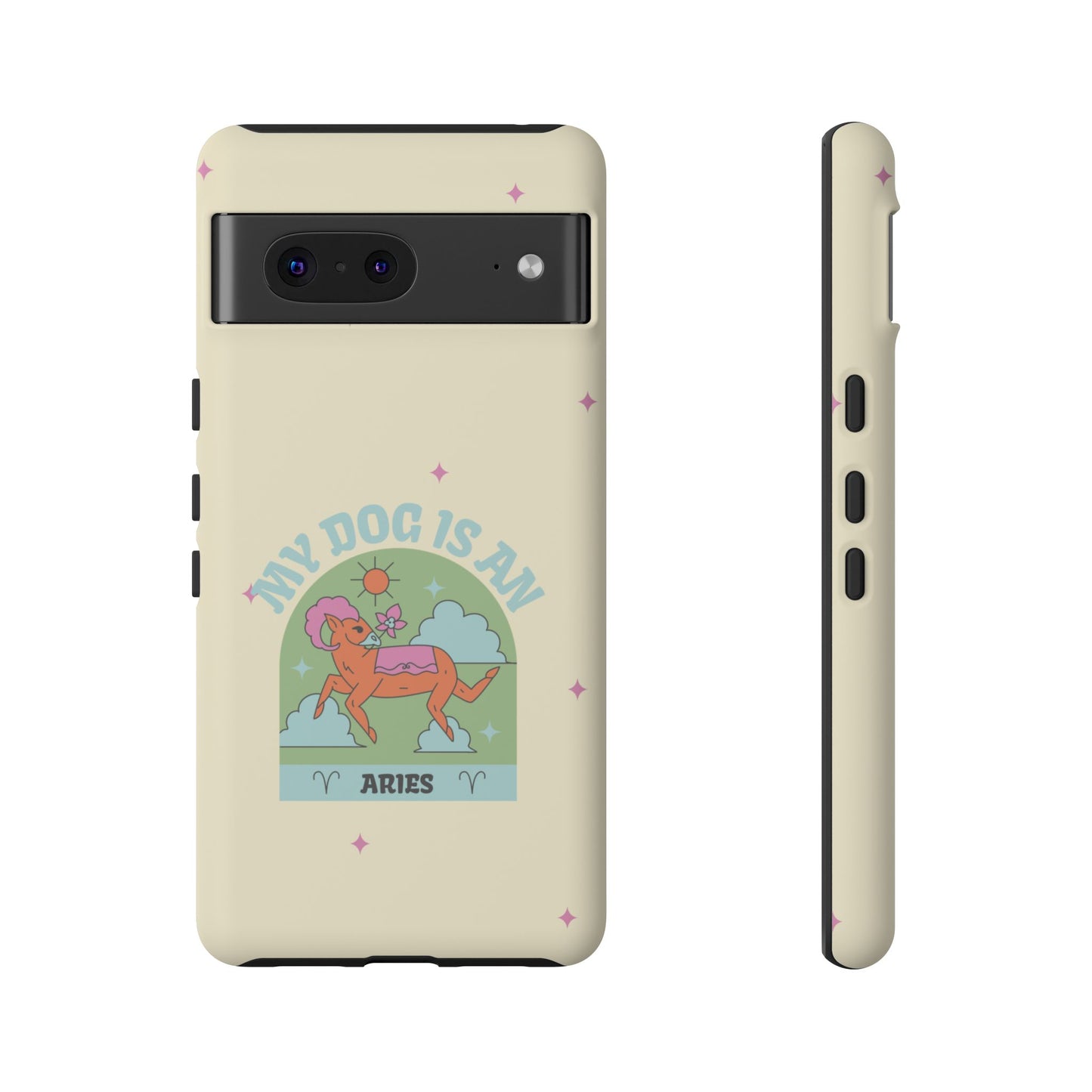 My Dog is an Aries Phone Case