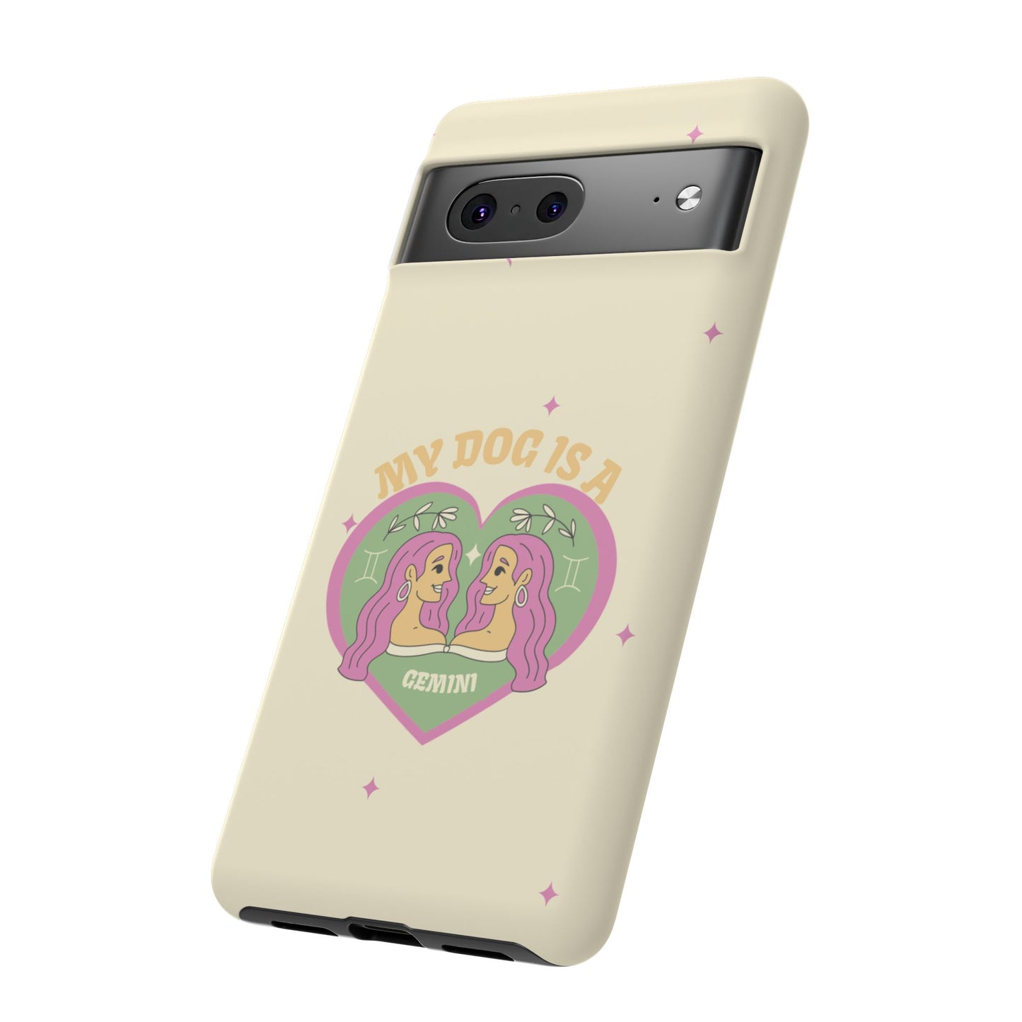 My Dog is a Gemini Phone Case