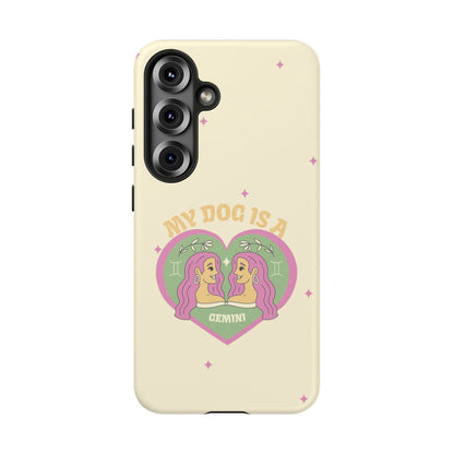 My Dog is a Gemini Phone Case
