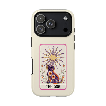 The Dog Tarot Card Phone Case