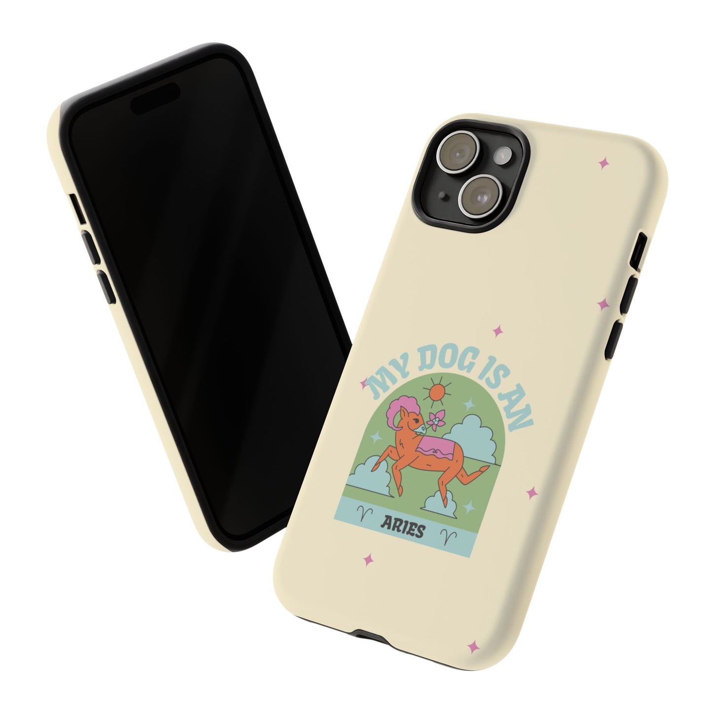 My Dog is an Aries Phone Case