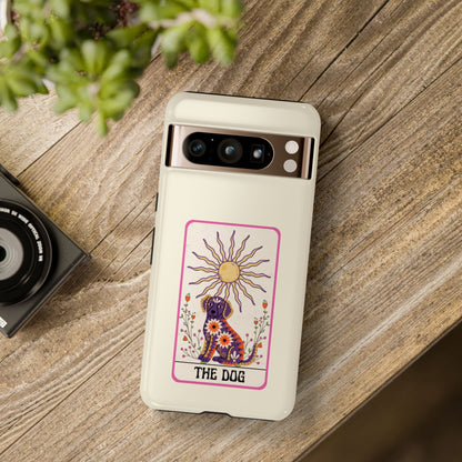 The Dog Tarot Card Phone Case