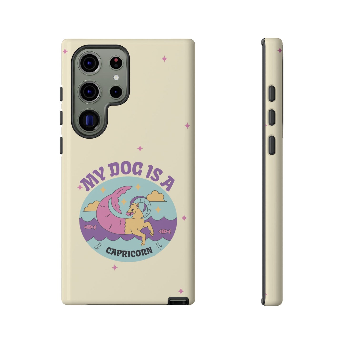 My Dog is a Capricorn Phone Case
