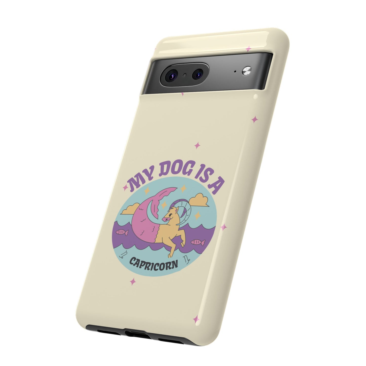 My Dog is a Capricorn Phone Case