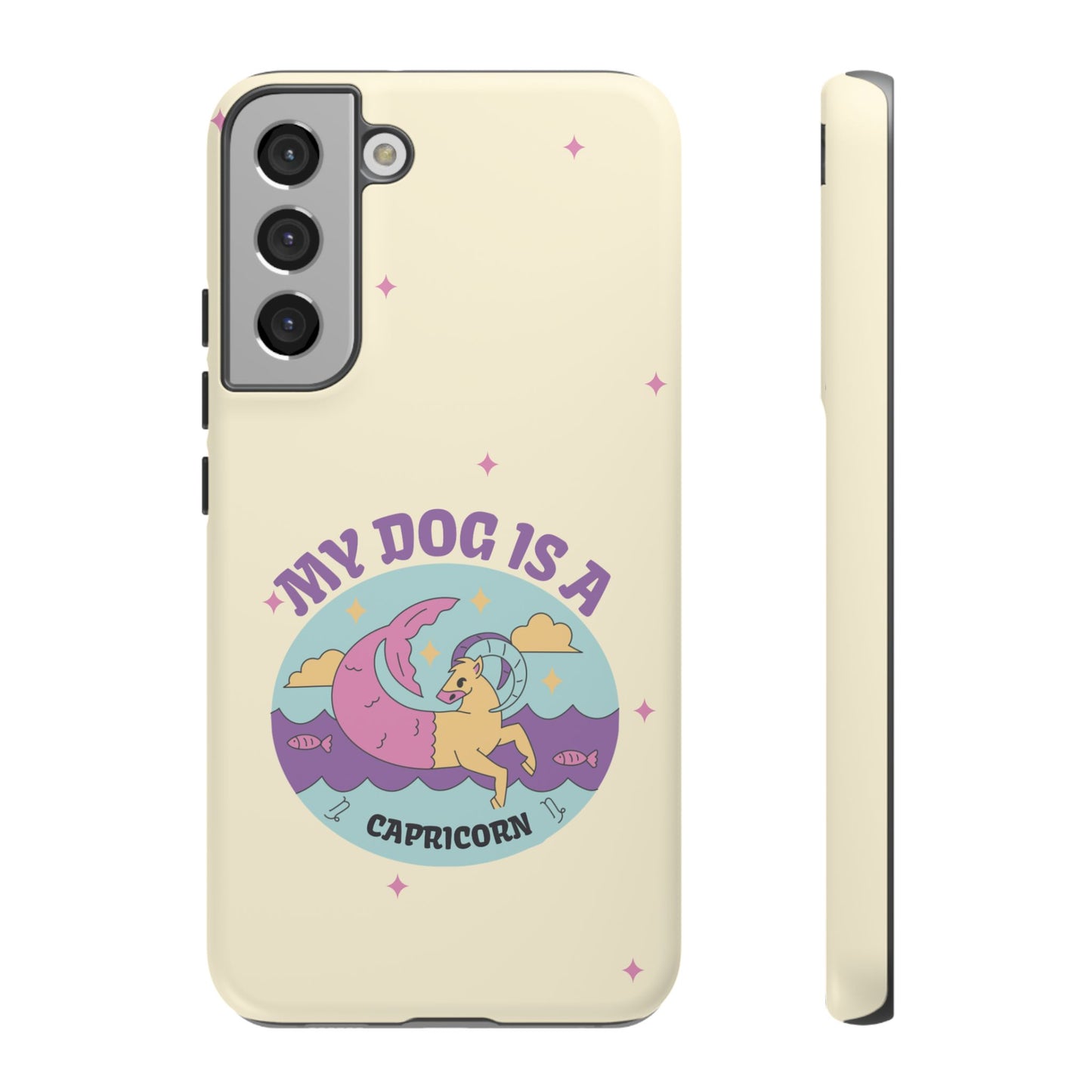 My Dog is a Capricorn Phone Case
