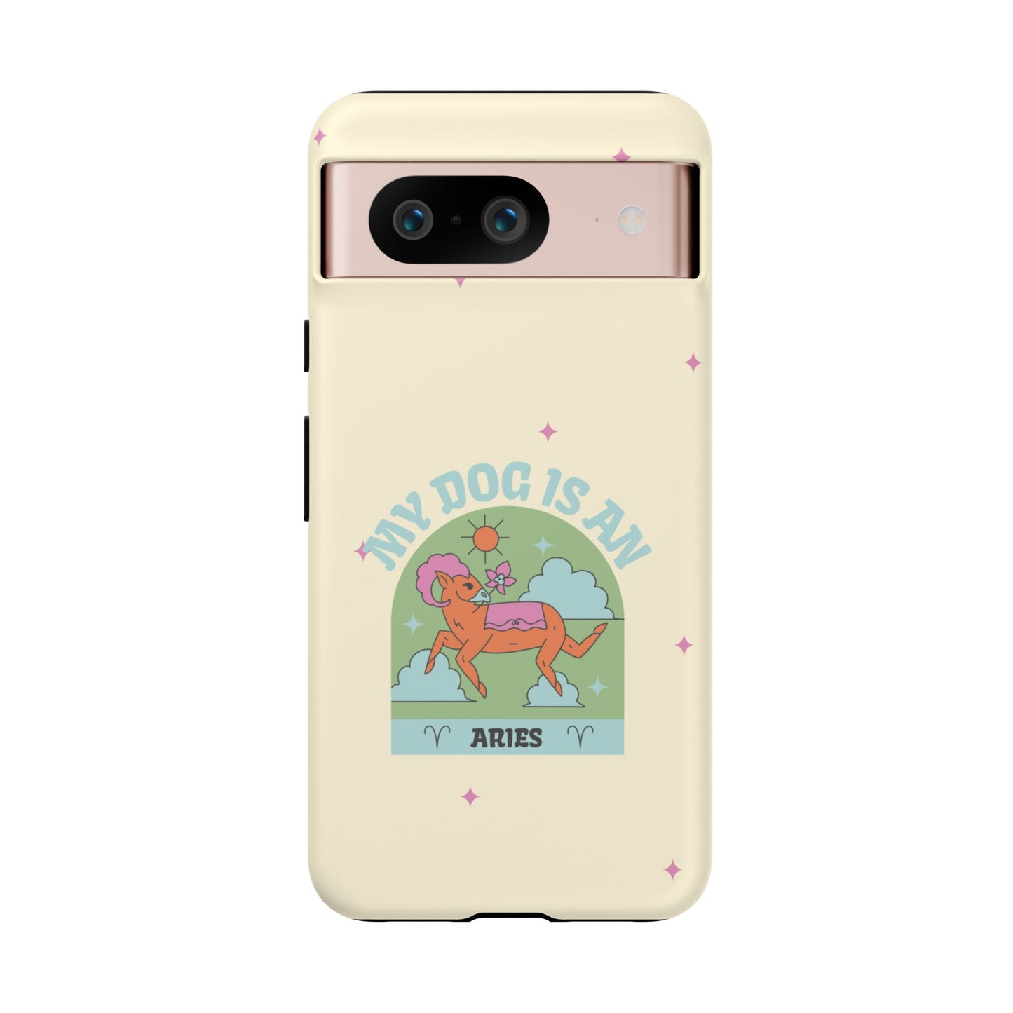 My Dog is an Aries Phone Case