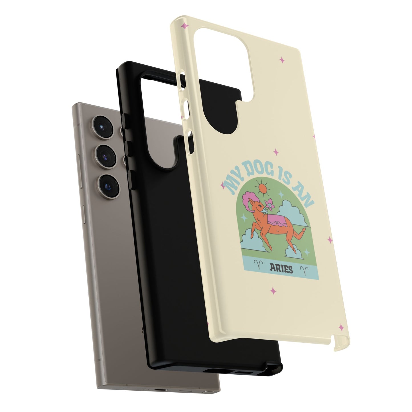 My Dog is an Aries Phone Case