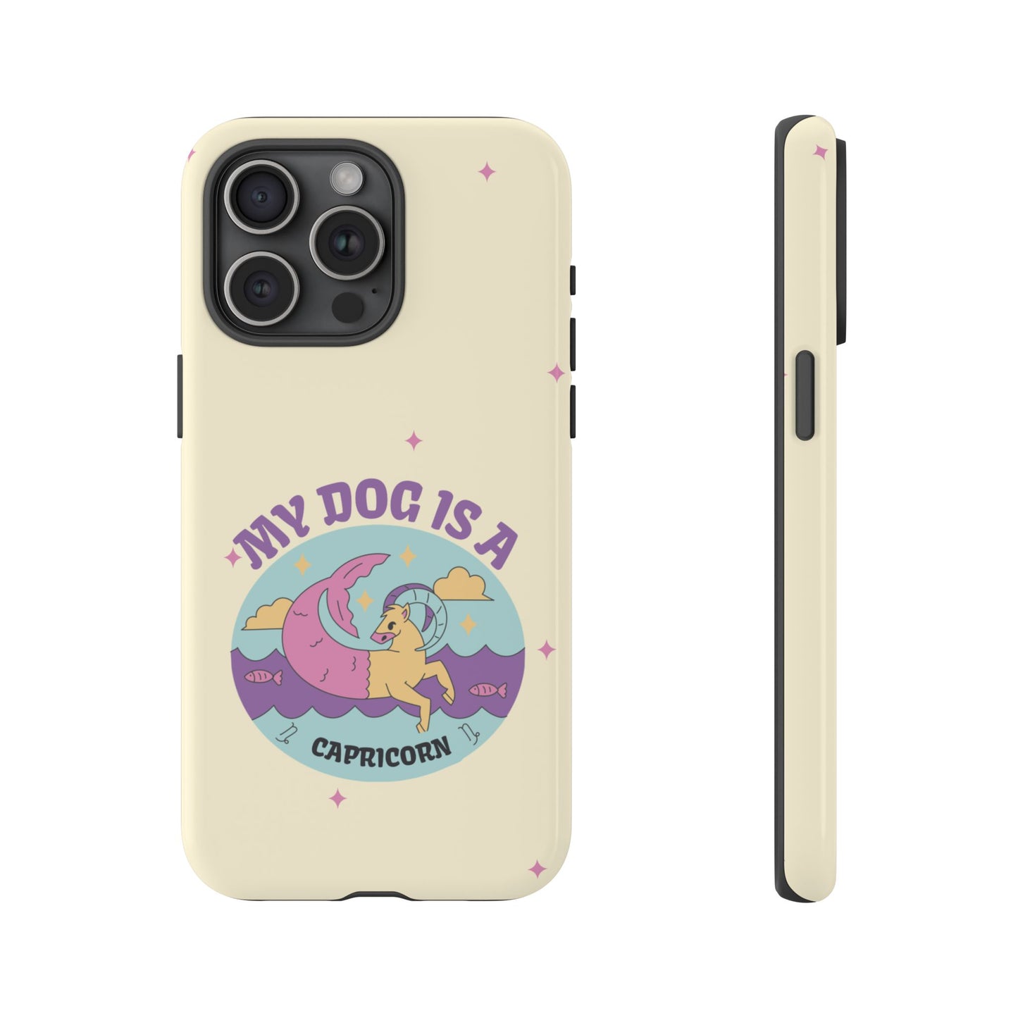 My Dog is a Capricorn Phone Case