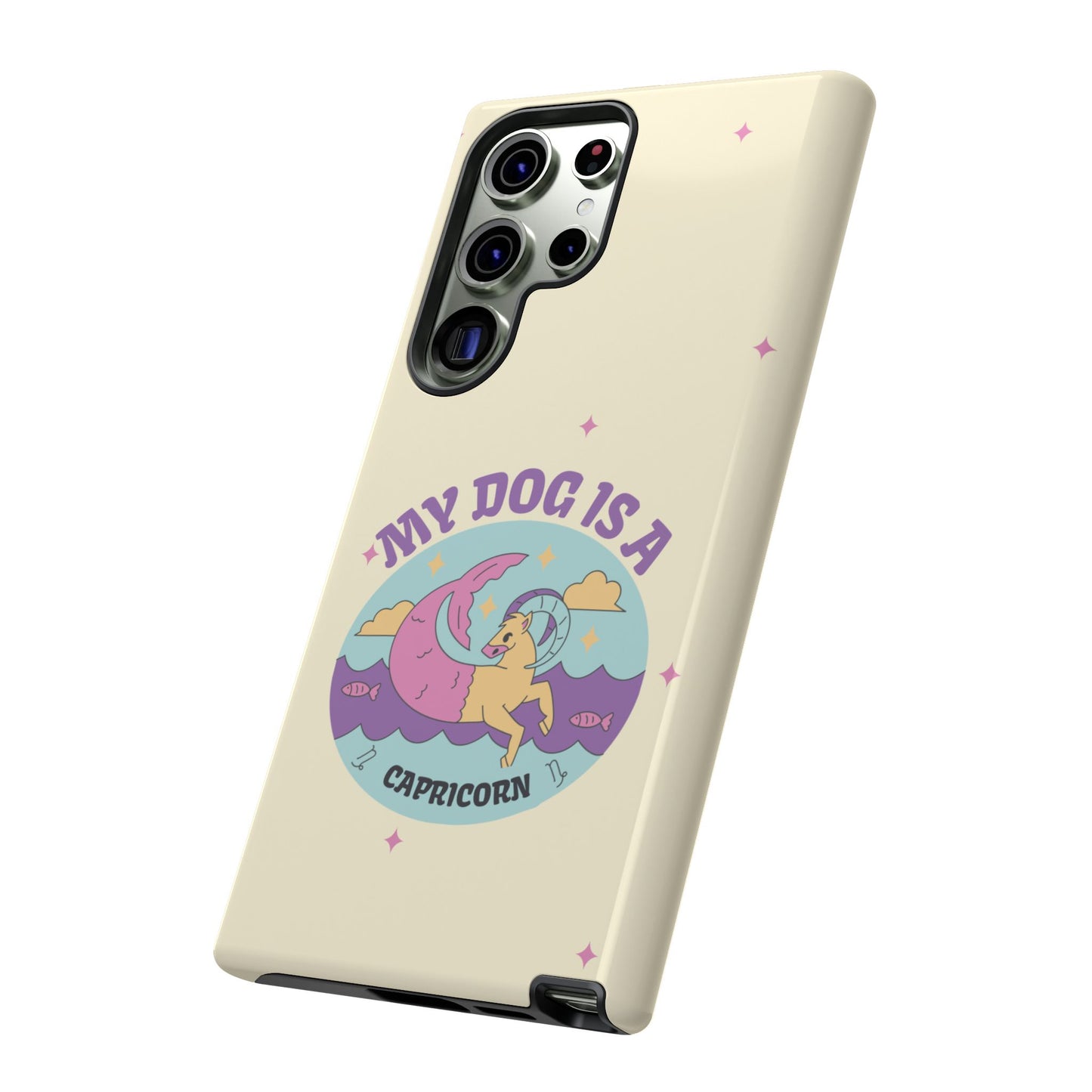My Dog is a Capricorn Phone Case