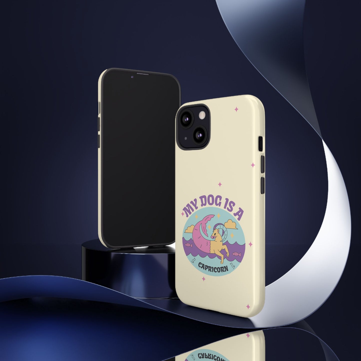 My Dog is a Capricorn Phone Case