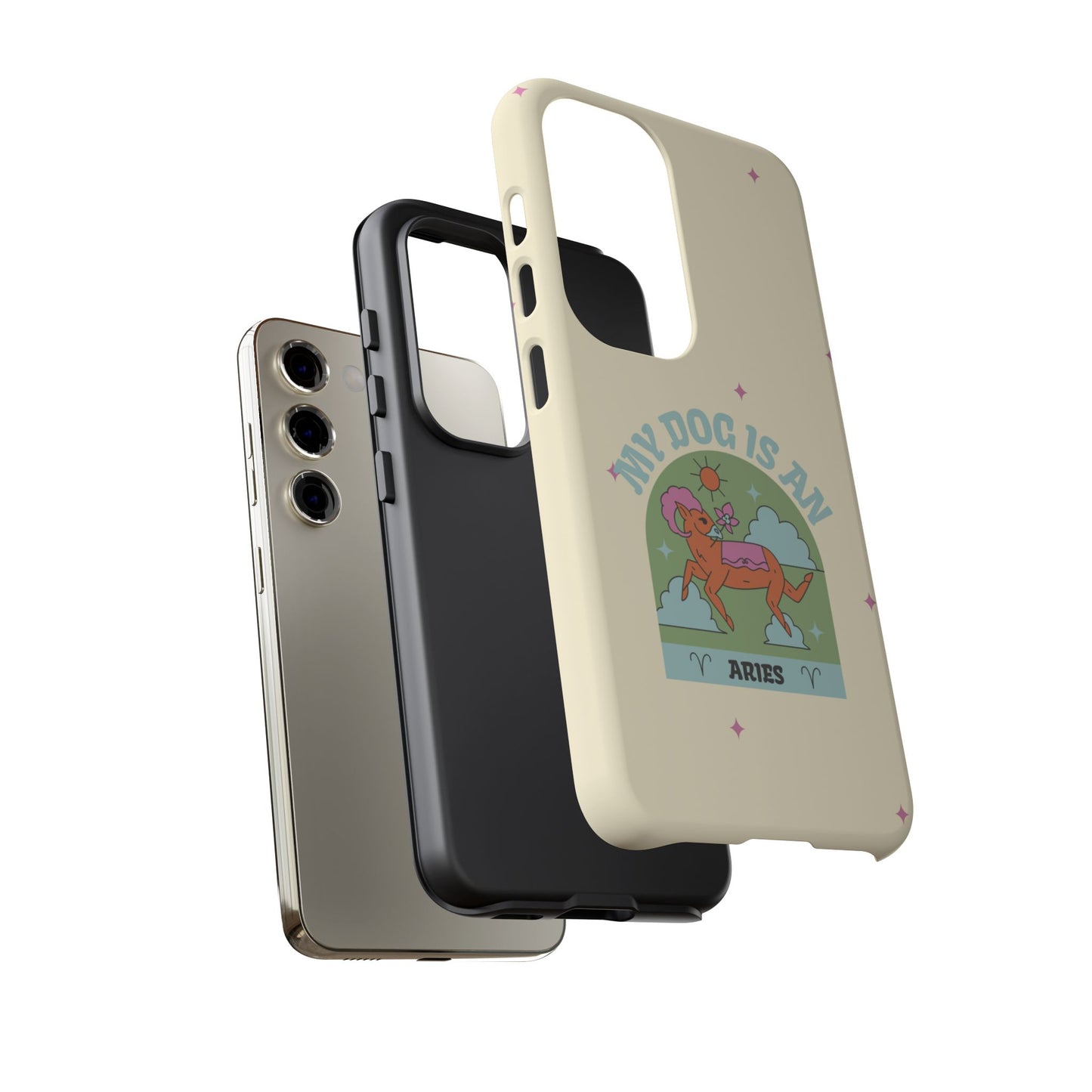 My Dog is an Aries Phone Case