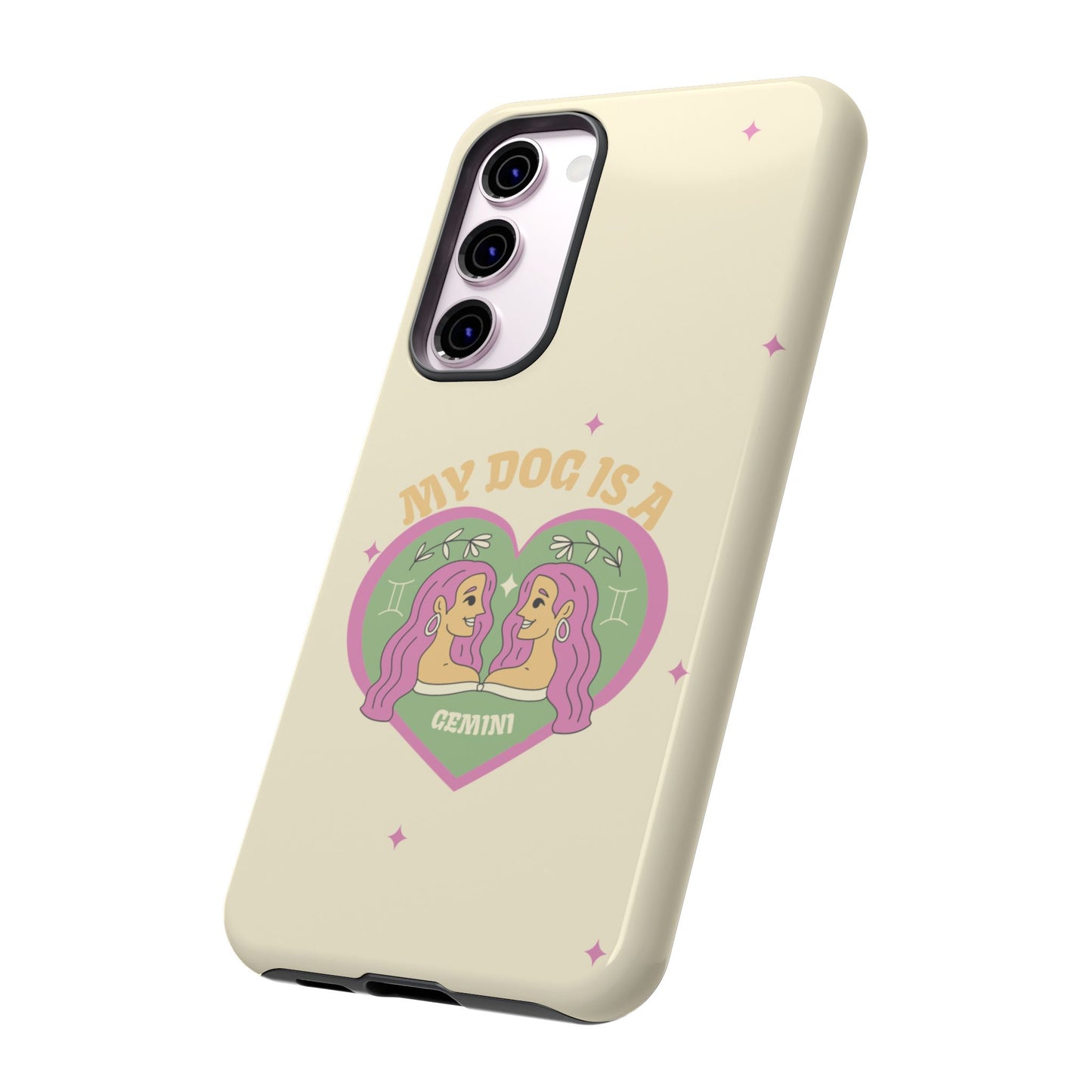 My Dog is a Gemini Phone Case