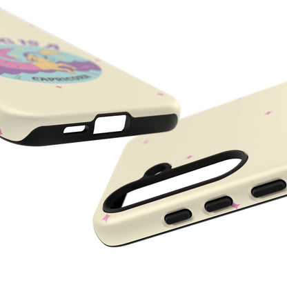 My Dog is a Capricorn Phone Case