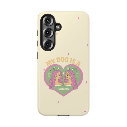 My Dog is a Gemini Phone Case