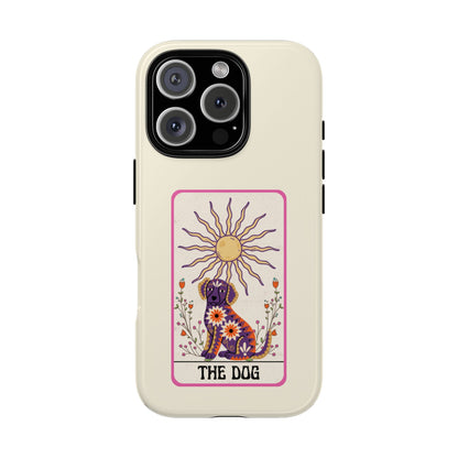 The Dog Tarot Card Phone Case