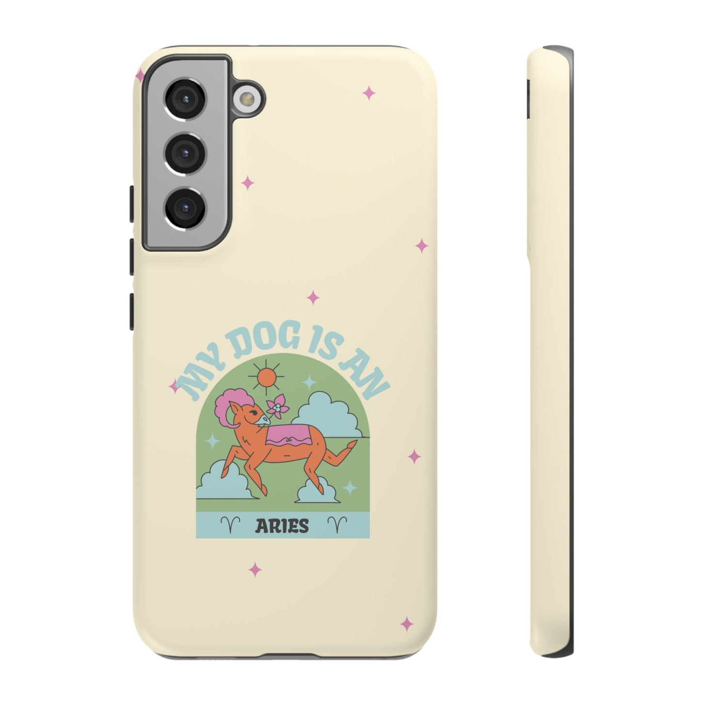 My Dog is an Aries Phone Case