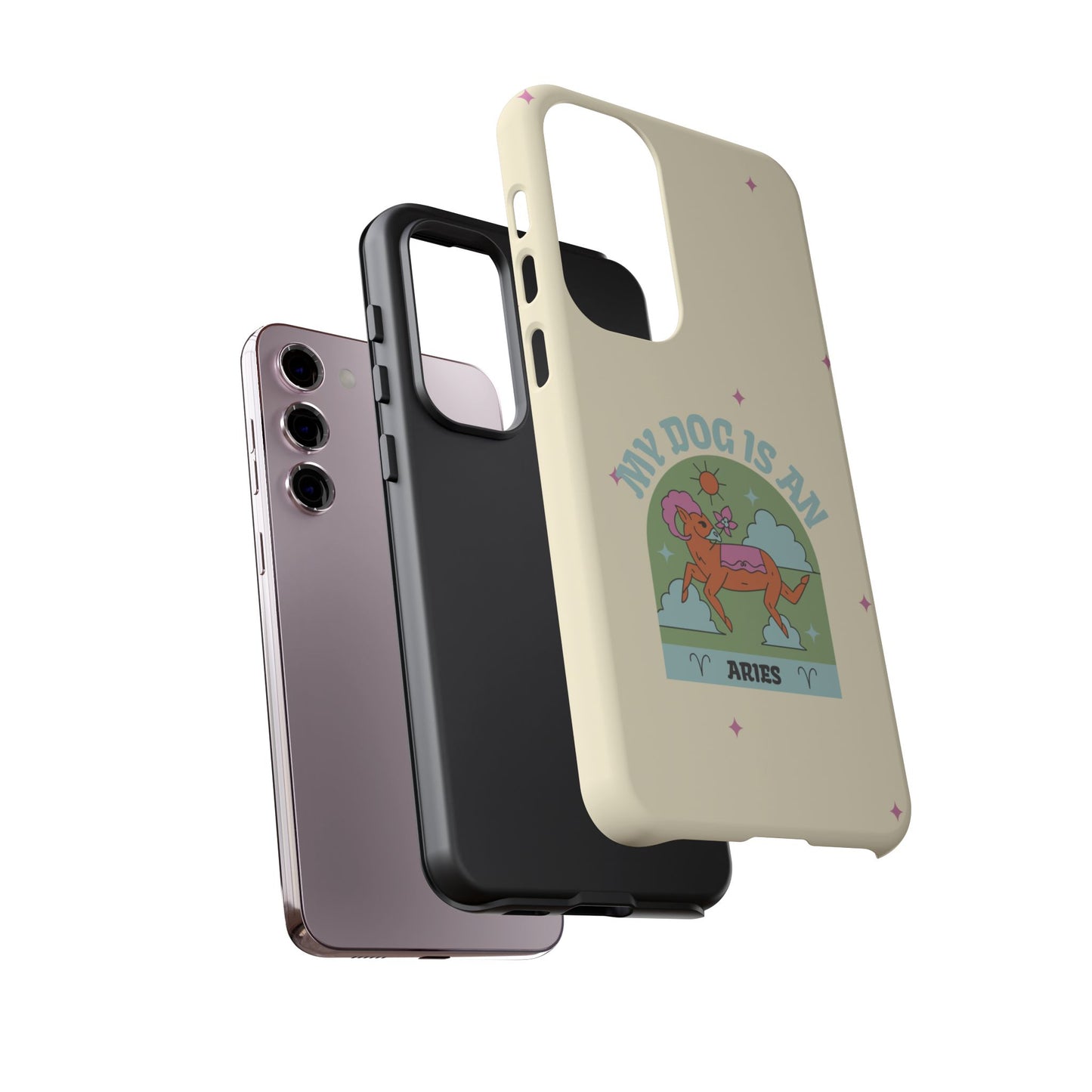 My Dog is an Aries Phone Case