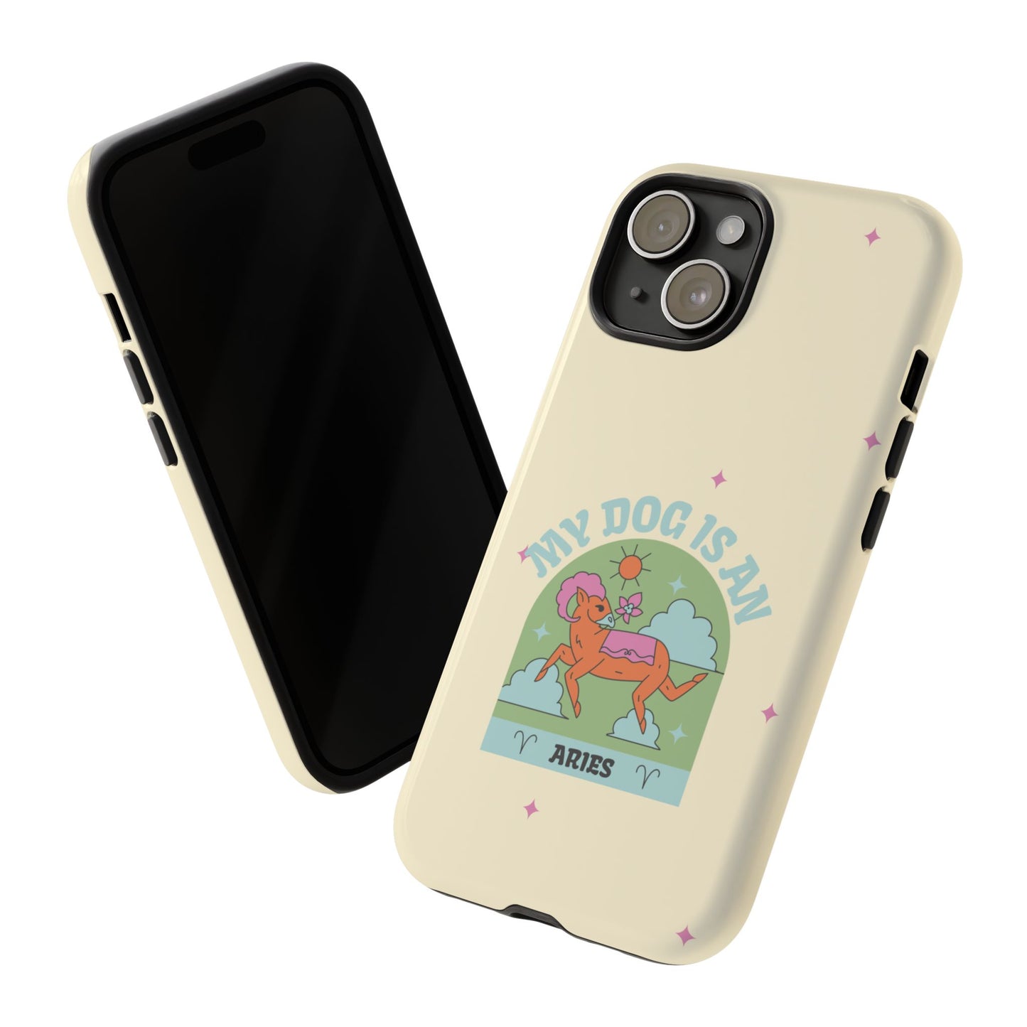 My Dog is an Aries Phone Case