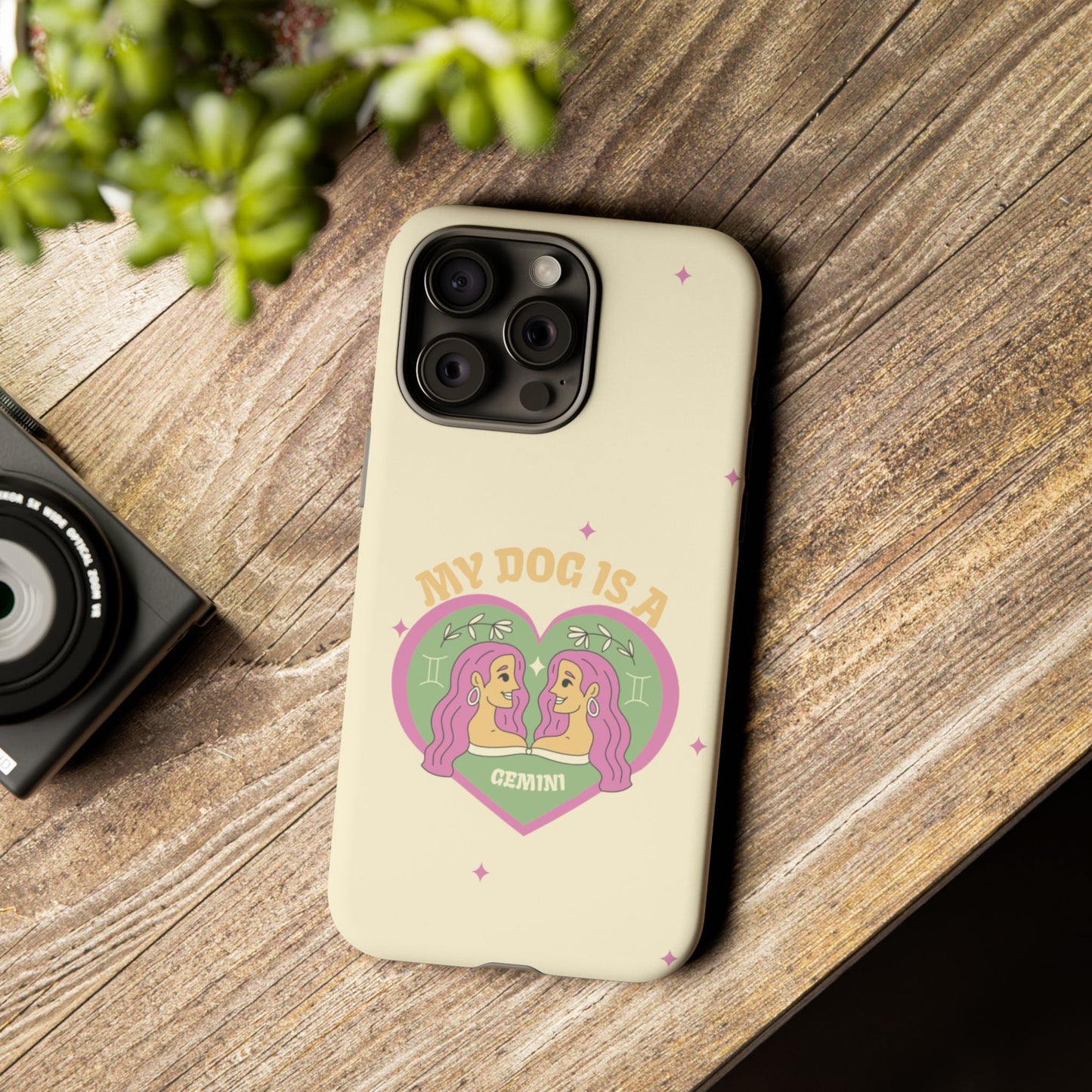 My Dog is a Gemini Phone Case