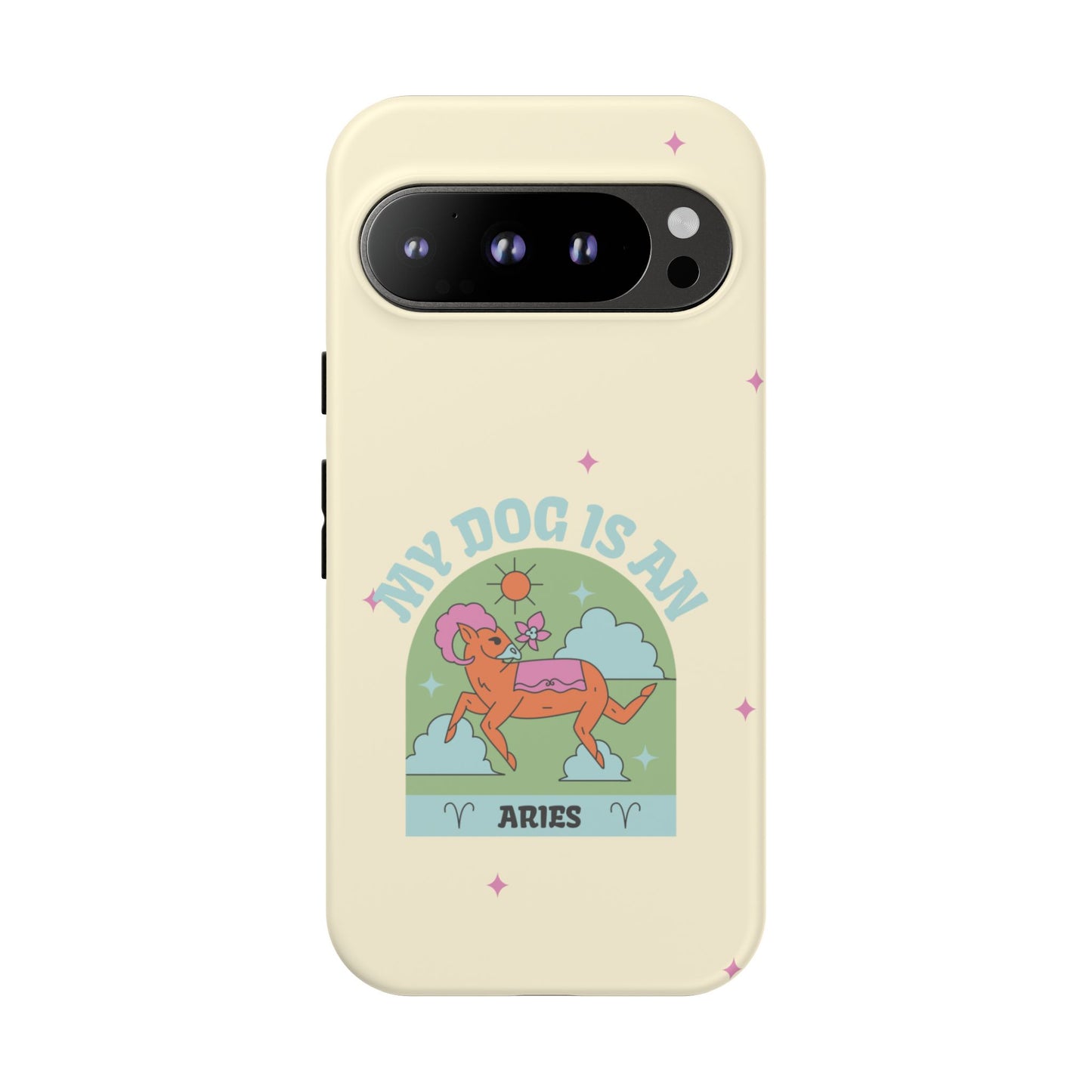 My Dog is an Aries Phone Case