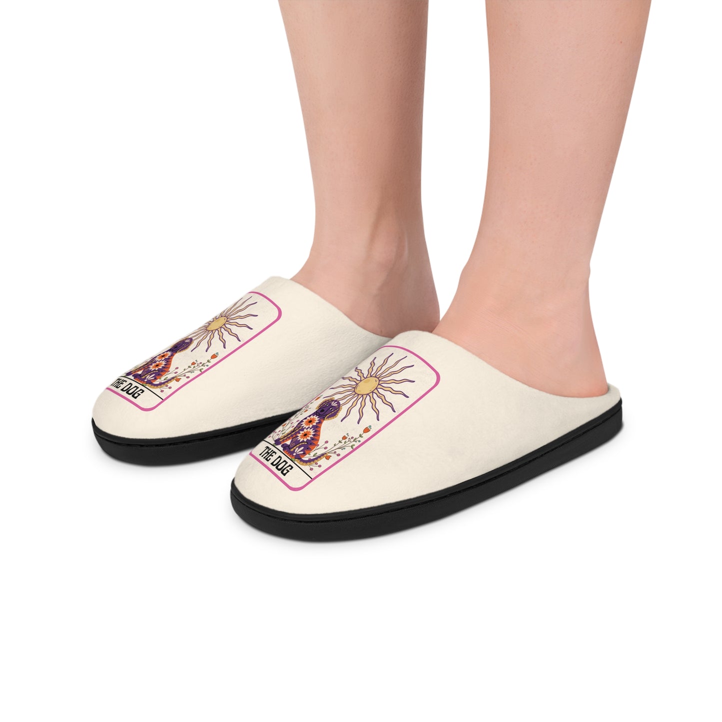 The Dog Tarot Card Slippers