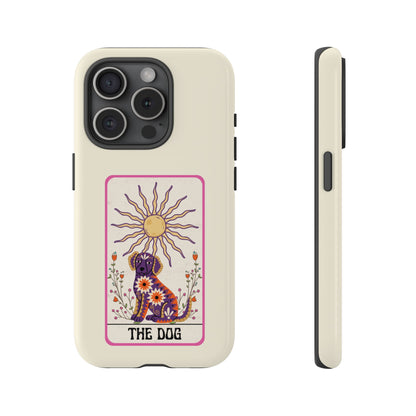 The Dog Tarot Card Phone Case