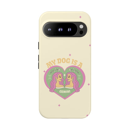 My Dog is a Gemini Phone Case