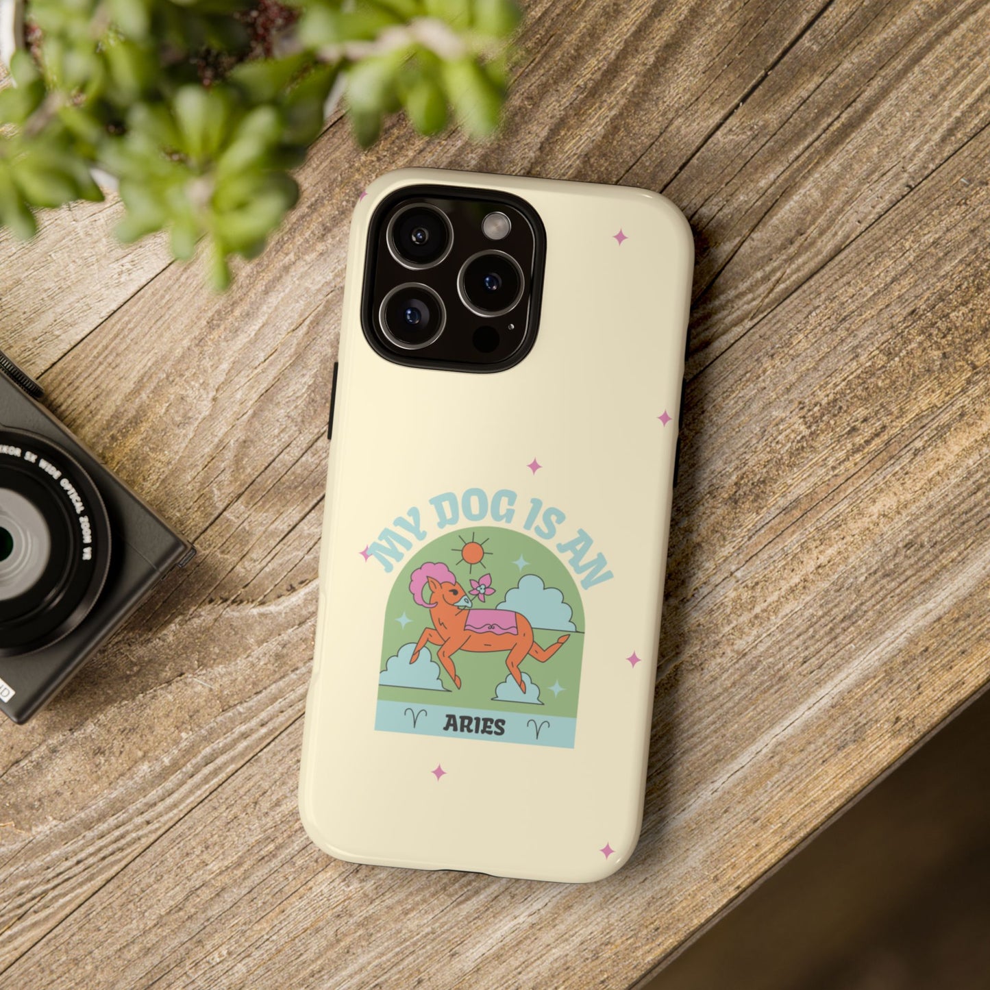 My Dog is an Aries Phone Case
