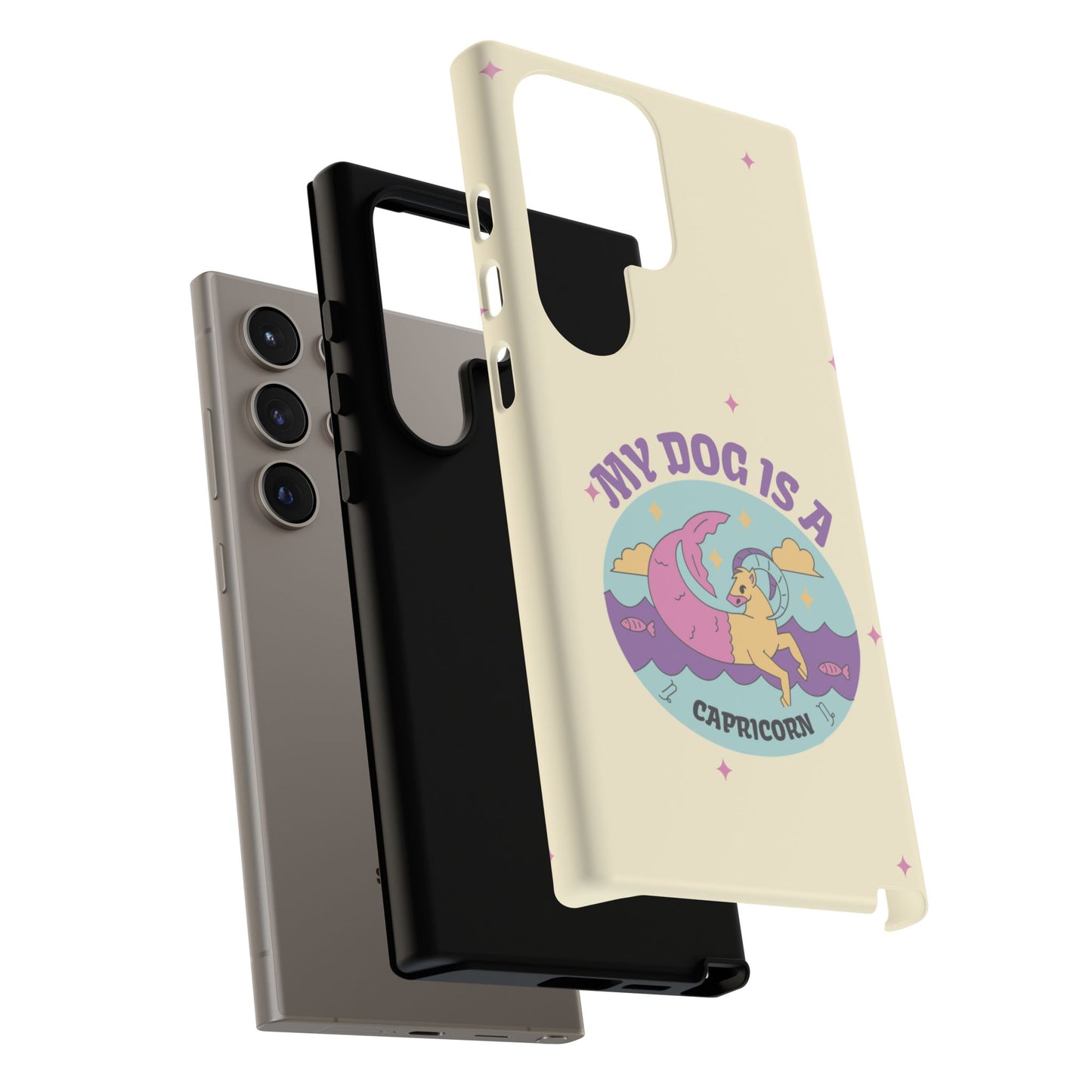 My Dog is a Capricorn Phone Case