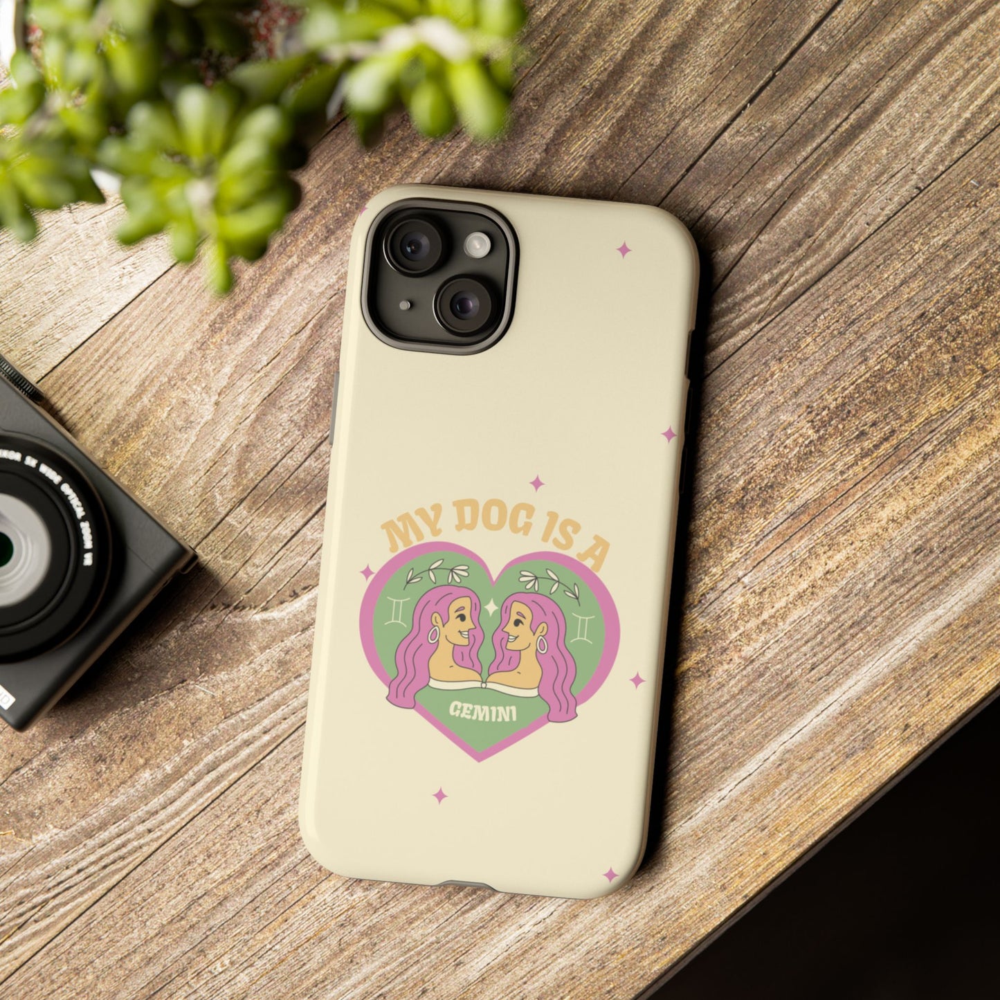 My Dog is a Gemini Phone Case