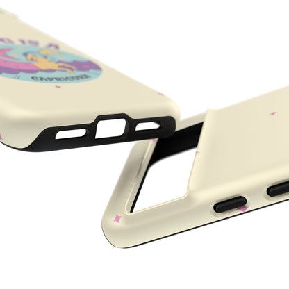 My Dog is a Capricorn Phone Case