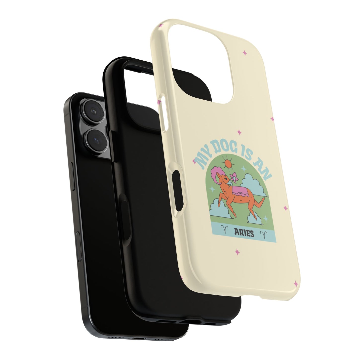 My Dog is an Aries Phone Case