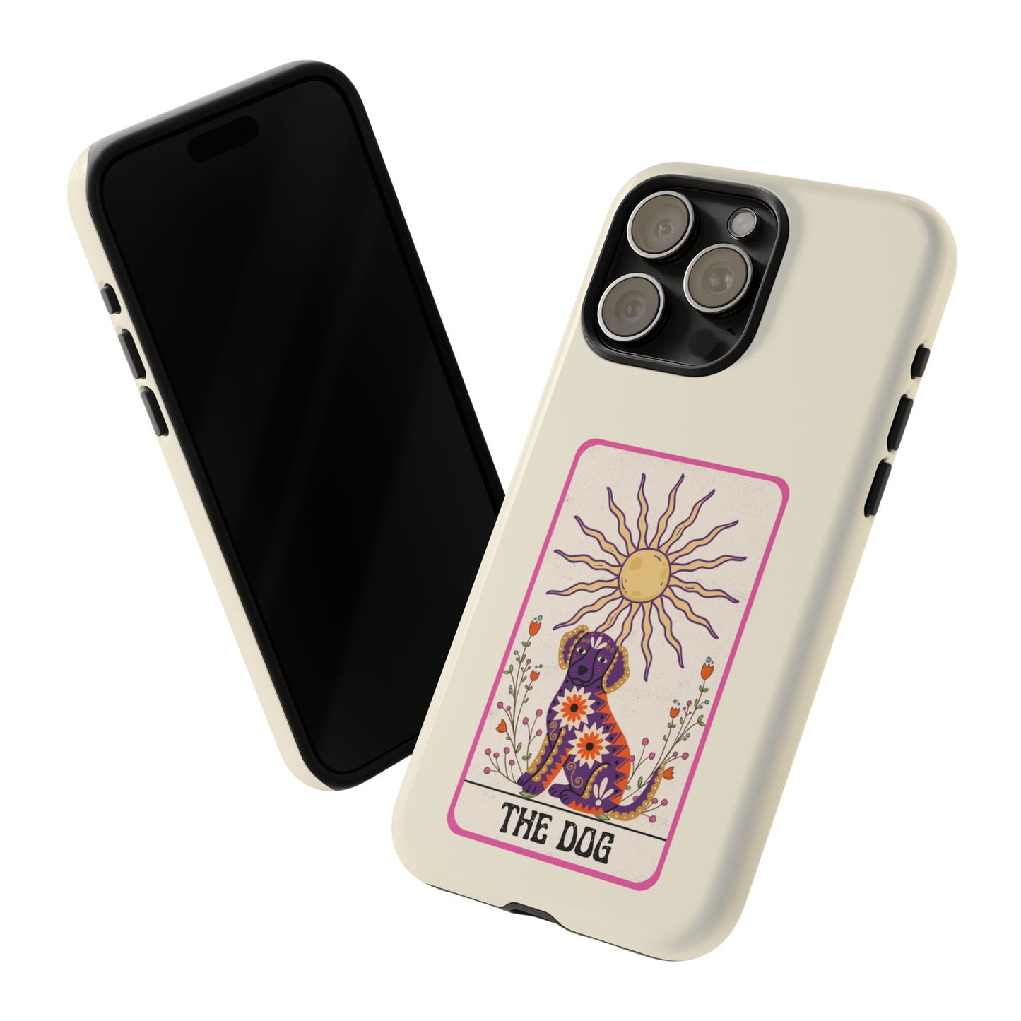 The Dog Tarot Card Phone Case