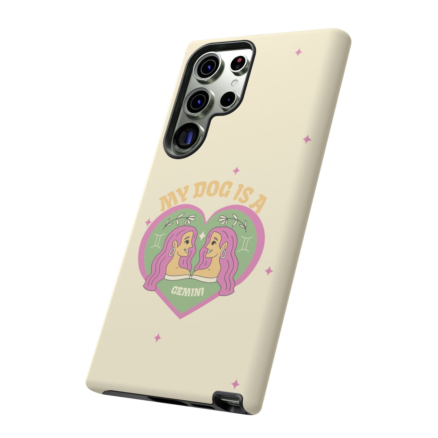 My Dog is a Gemini Phone Case