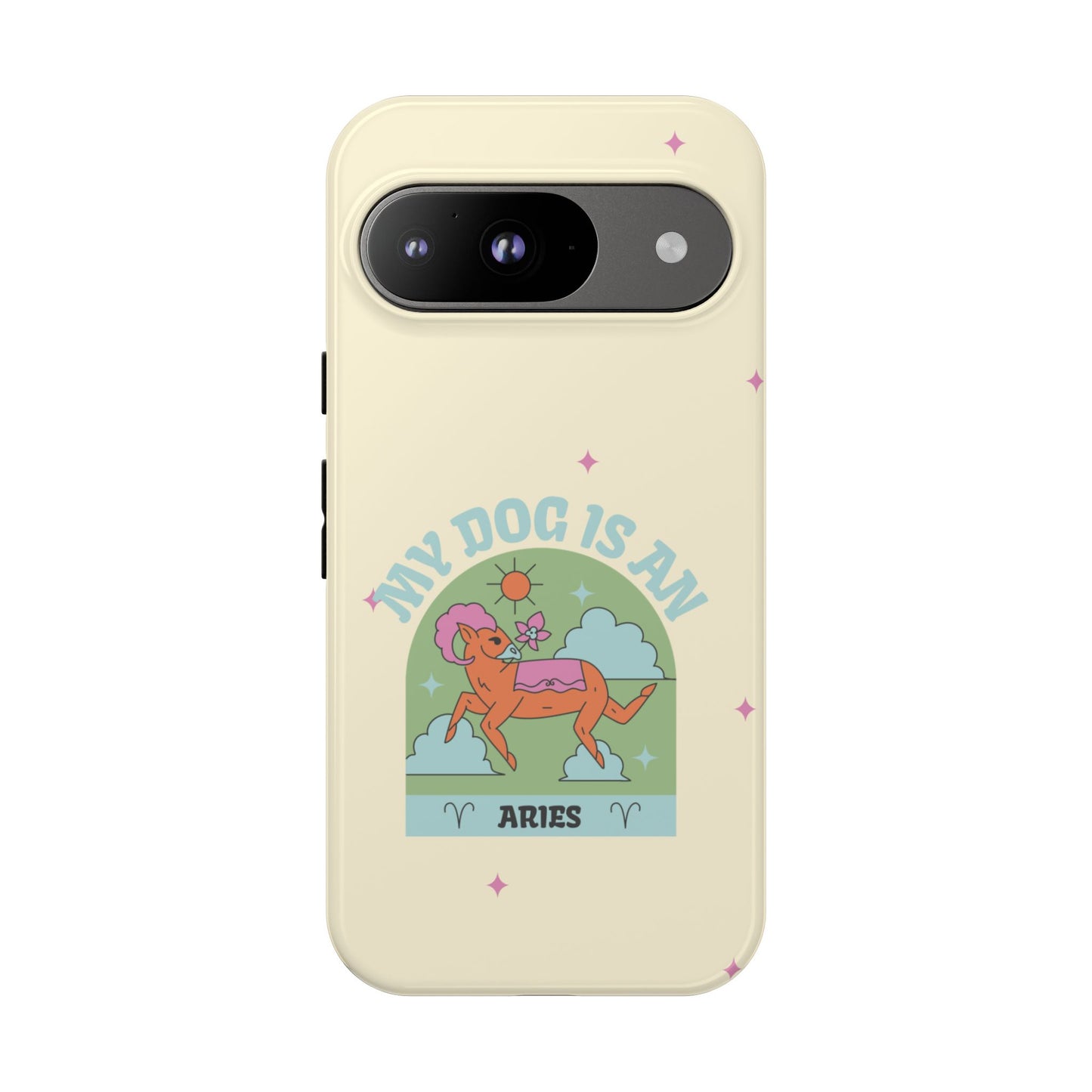 My Dog is an Aries Phone Case