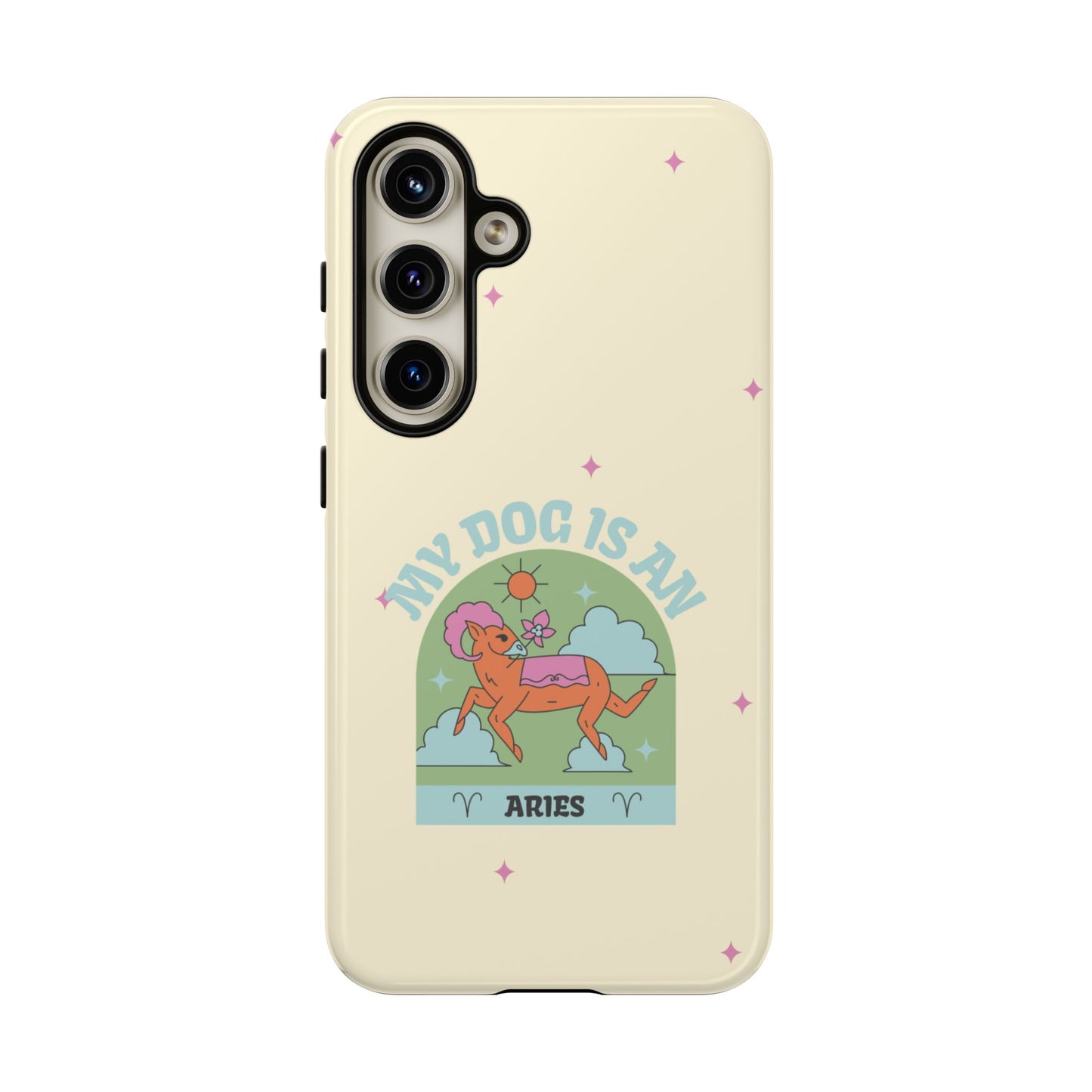 My Dog is an Aries Phone Case
