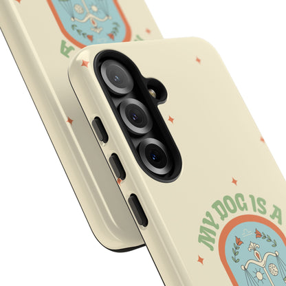 My Dog is a Libra Phone Case