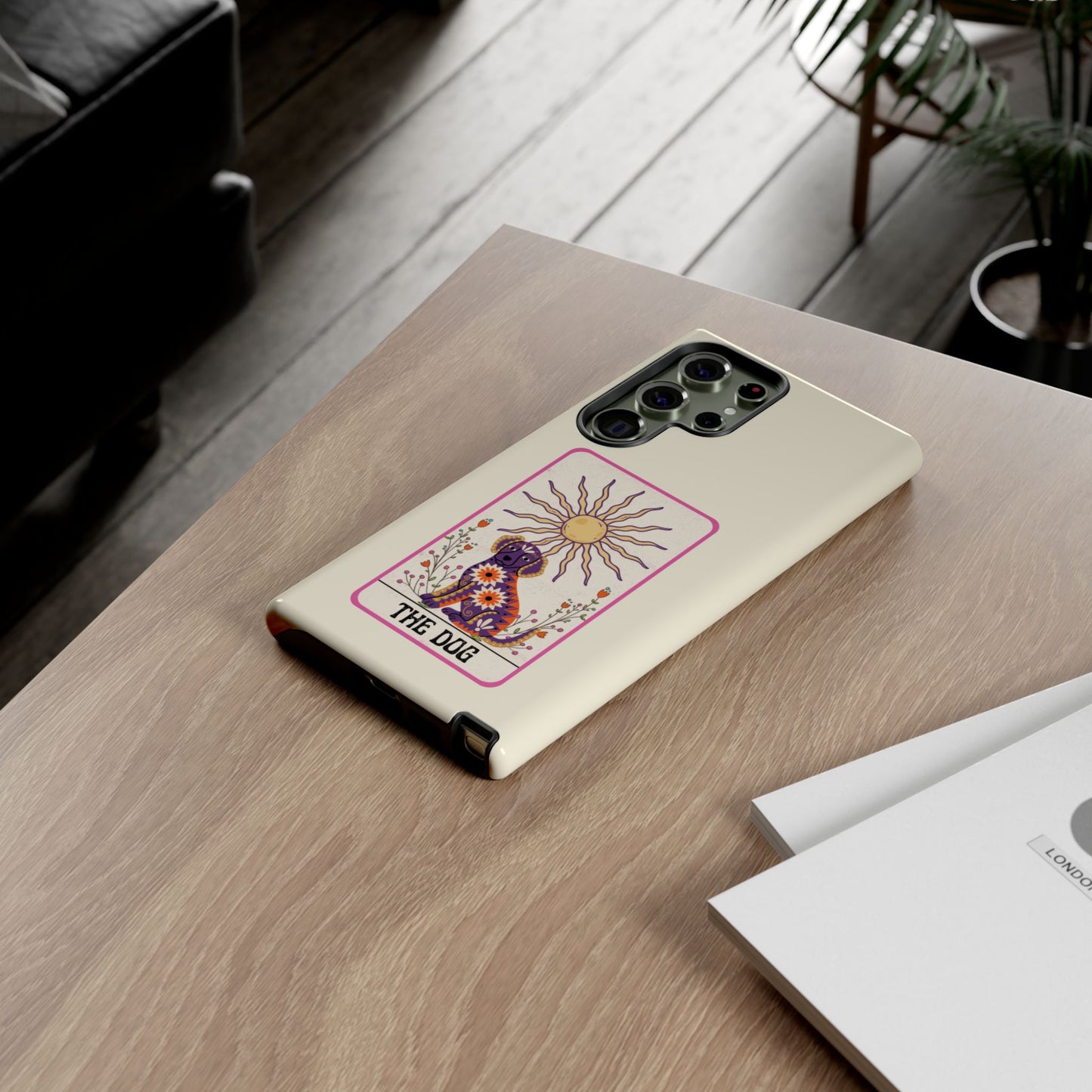 The Dog Tarot Card Phone Case