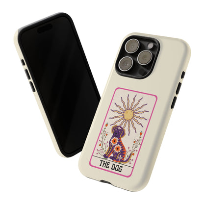 The Dog Tarot Card Phone Case